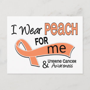 Postal Yo Uso Peach 42 Me Cáncer Uterino