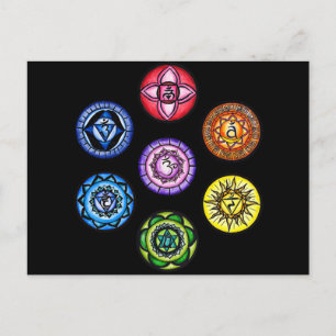 Postal Yoga - 7 Chakras Energy