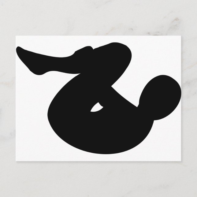 Postal yoga - anuncio (Anverso)