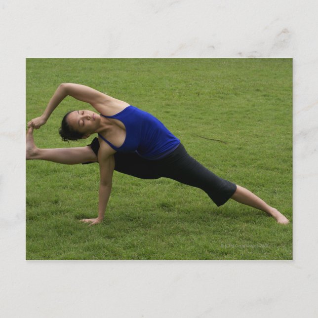 Postal Yoga Asana (Anverso)