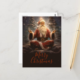 Postal Yoga de Santa Claus
