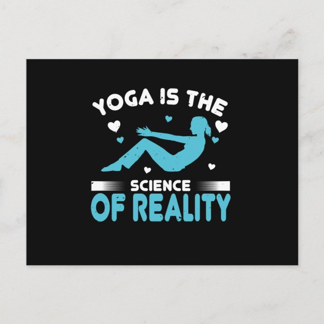 Postal Yoga - El Yoga Es La Ciencia De La Realidad (Anverso)