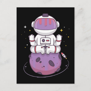 Postal Yoga Espacial