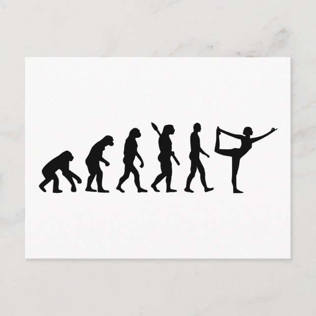 Postal Yoga Evolution (Anverso)