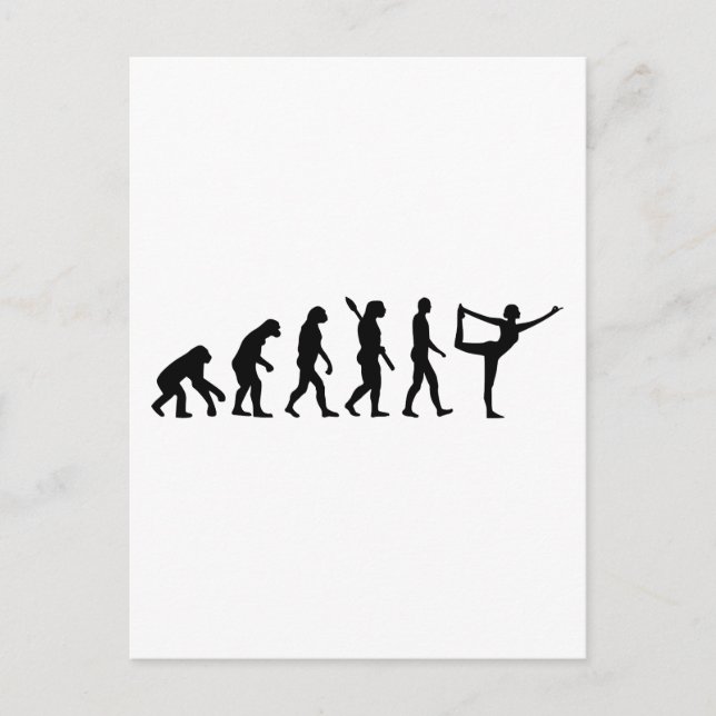 Postal Yoga Evolution (Anverso)