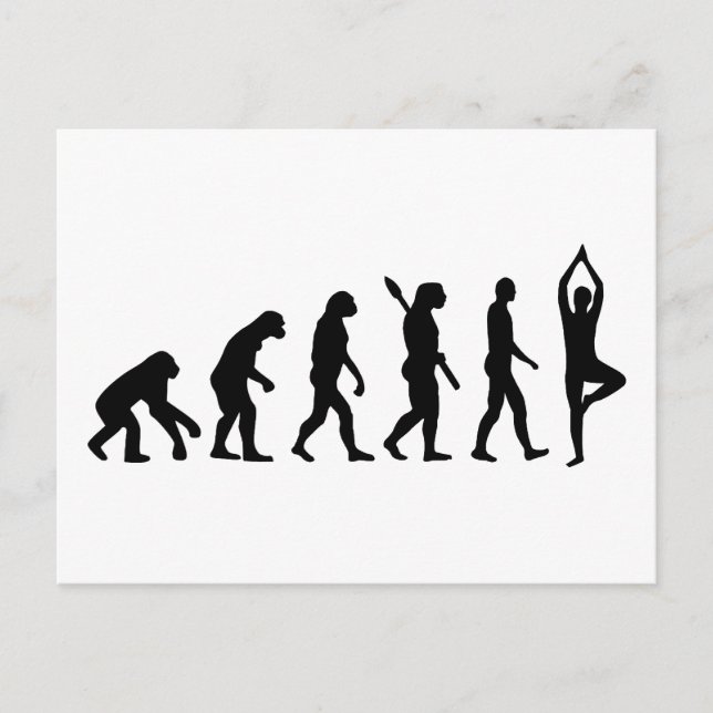 Postal Yoga Evolution (Anverso)