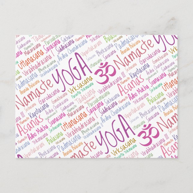 Postal Yoga Lover (Anverso)