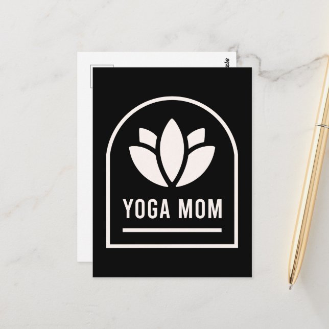 Postal Yoga mom yogi mothers group class (Anverso/Reverso In Situ)
