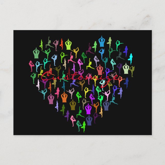 Postal Yoga Poses Heart Thunder_Cove (Anverso)