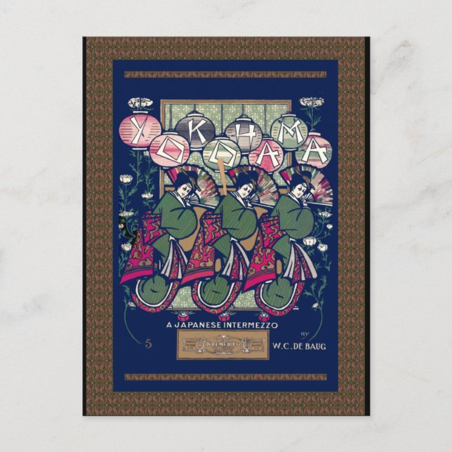 Postal Yokohama (Anverso)