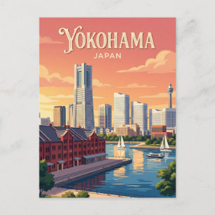 Postal Yokohama, Japón