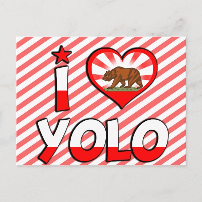 Postal Yolo, CA (Anverso)