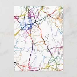 Postal Yongzhou China City Map