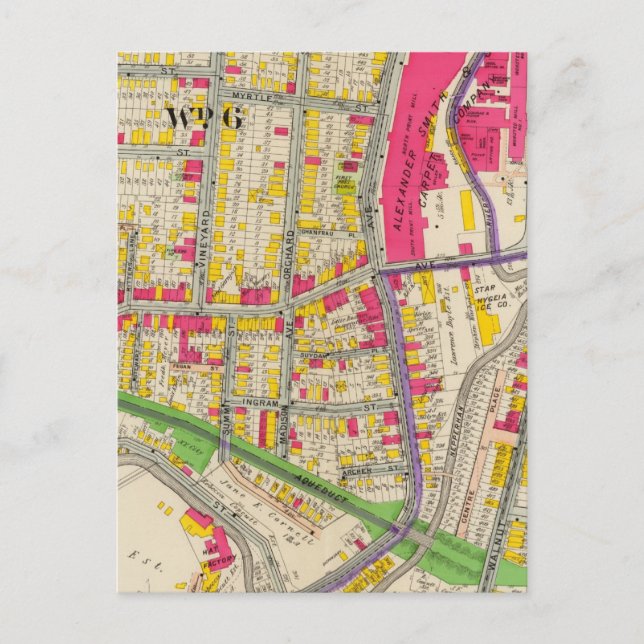 Postal Yonkers New York Atlas (Anverso)