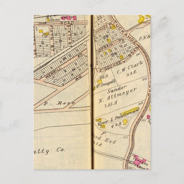 Postal Yonkers, Nueva York 2 (Anverso)