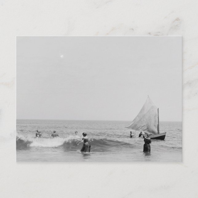 Postal York Beach, Maine (Anverso)