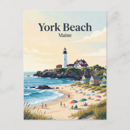 Postal York Beach, Maine