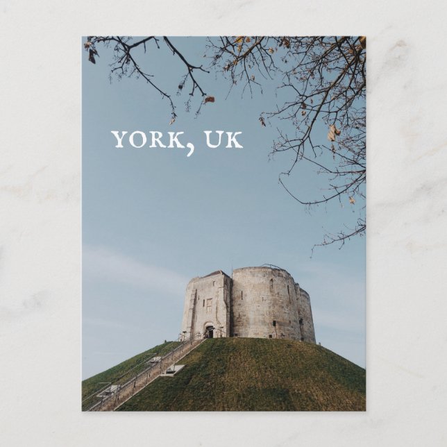 Postal York Castle UK Postcard Yorkshire Castle Museum (Anverso)