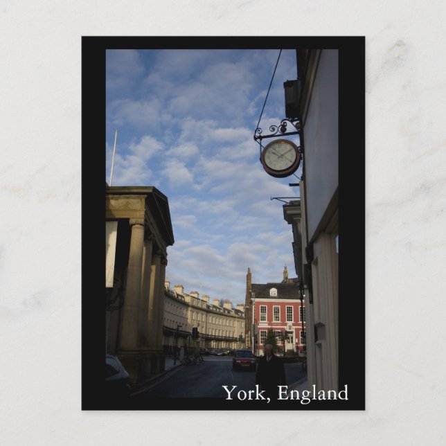 Postal York, Inglaterra (Anverso)