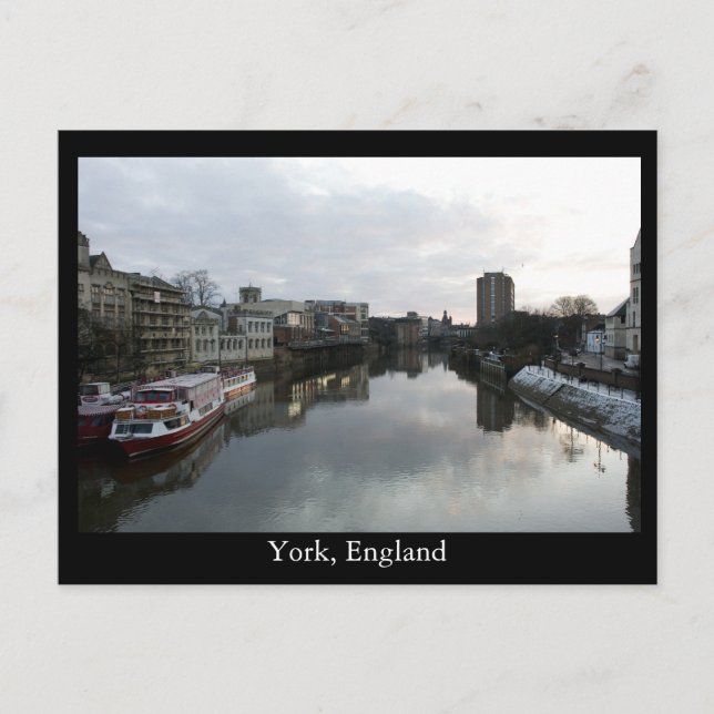 Postal York, Inglaterra (Anverso)
