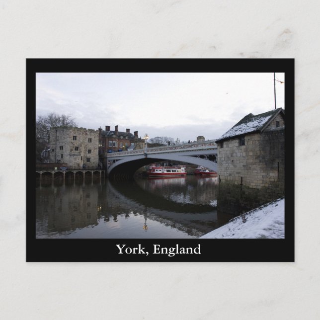 Postal York, Inglaterra (Anverso)
