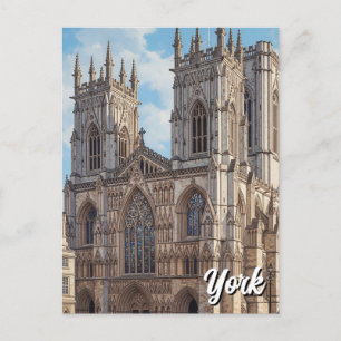 Postal York Minster England Travel