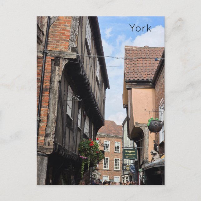 Postal York Shambles (Anverso)