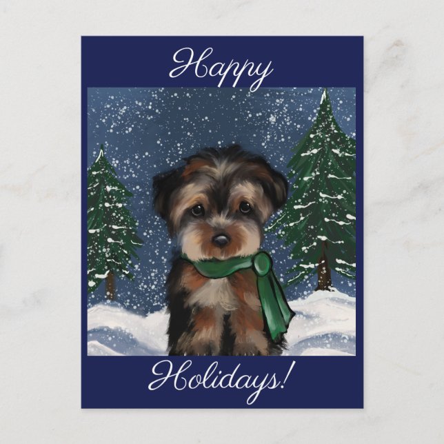 POSTAL YORKIE (Anverso)