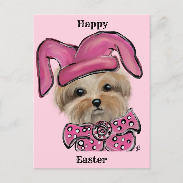 Postal Yorkie (Anverso)