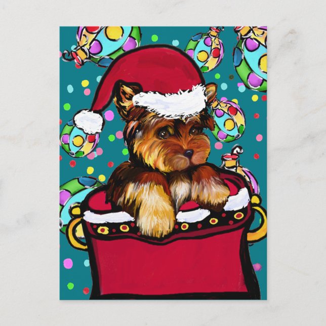 Postal Yorkie (Anverso)