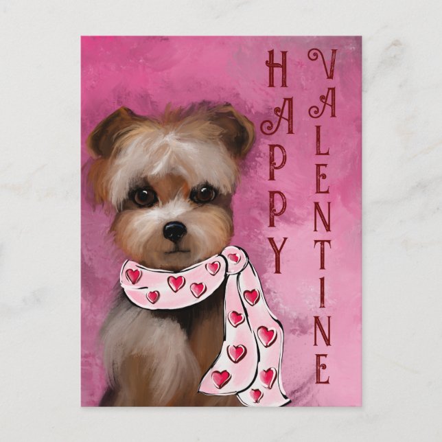 POSTAL YORKIE           (Anverso)