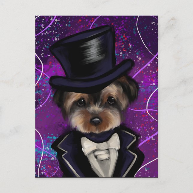 POSTAL YORKIE (Anverso)