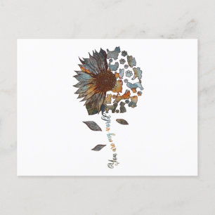 Postal Yorkie Eres Mi Yorkie Gráfico Mundial Del Girasol