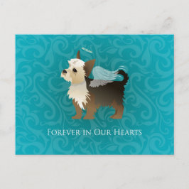 Postal Yorkie - Mascota Memorial - Angel Dog