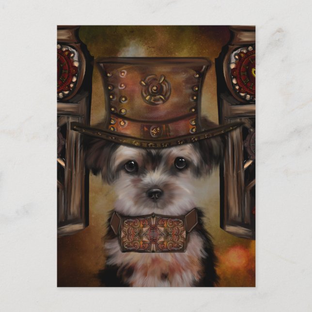Postal Yorkie Poo (Anverso)