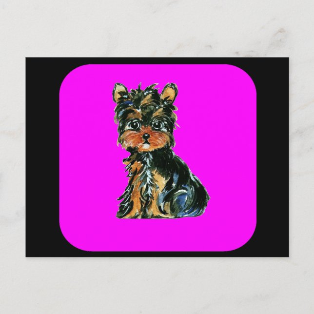 Postal Yorkie Poo (Anverso)