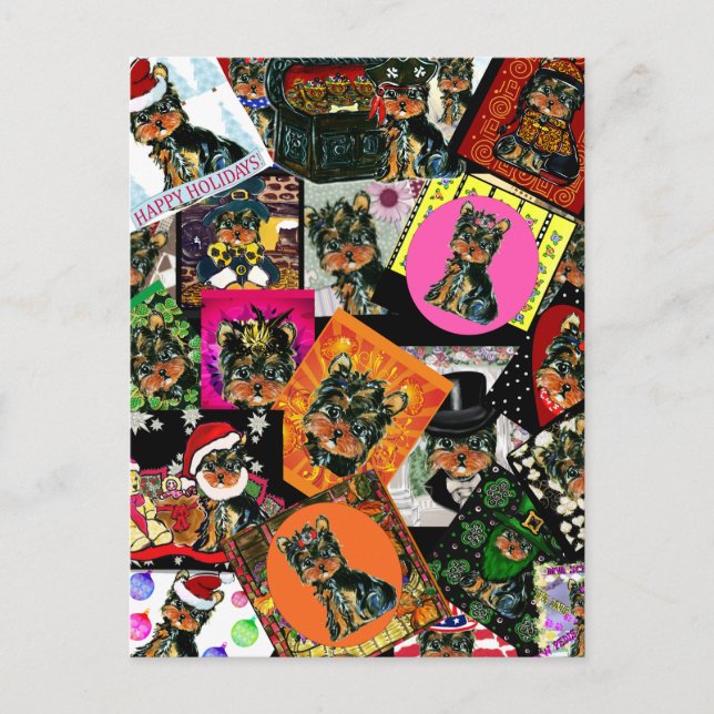 POSTAL YORKIE POO (Anverso)