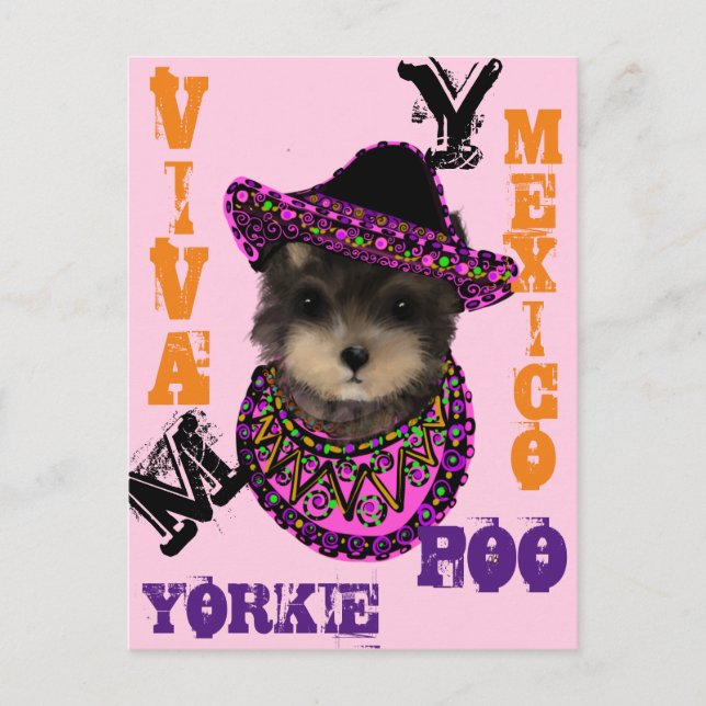 Postal Yorkie Poo (Anverso)