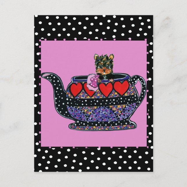 Postal Yorkie Poo (Anverso)