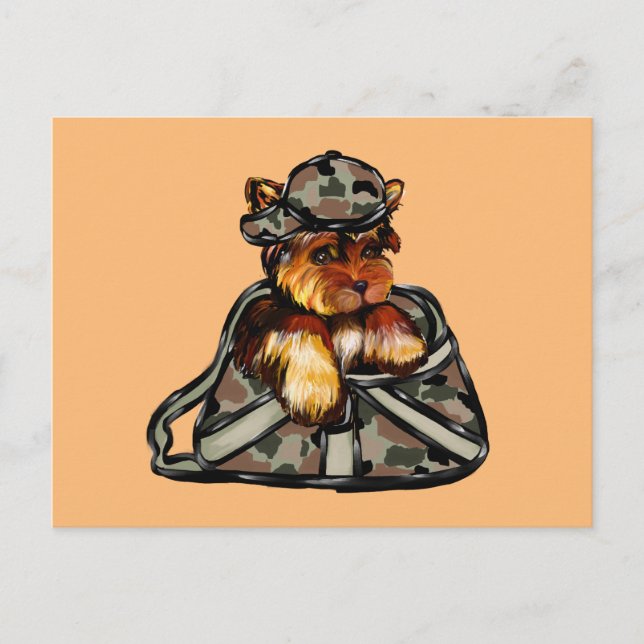 POSTAL YORKIE POO (Anverso)