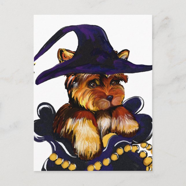 POSTAL YORKIE POO (Anverso)
