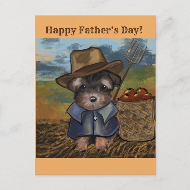 Postal Yorkie Poo (Anverso)