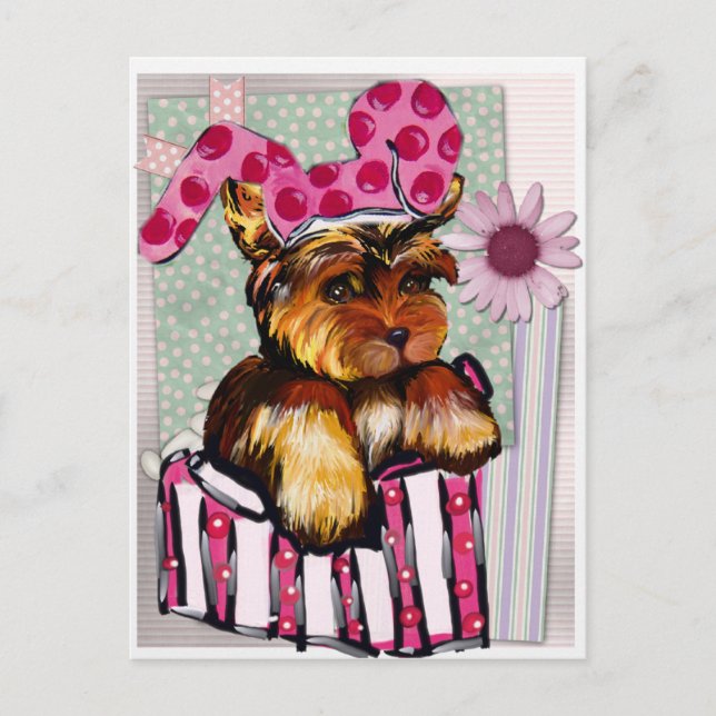 POSTAL YORKIE POO (Anverso)
