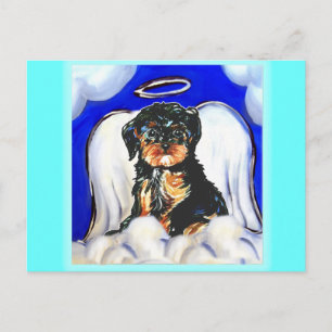 Postal Yorkie Poo Angel
