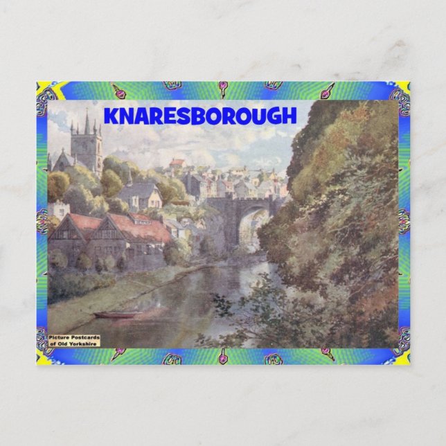 POSTAL YORKSHIRE - KNARESBOROUGH (Anverso)