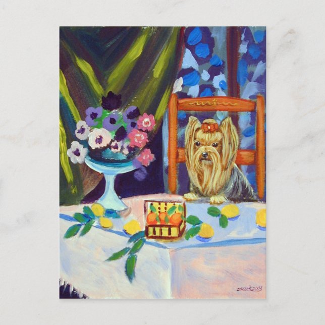 Postal Yorkshire Terrier (Anverso)