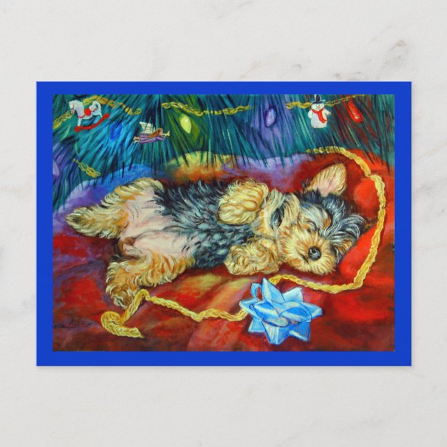 Postal Yorkshire Terrier (Anverso)