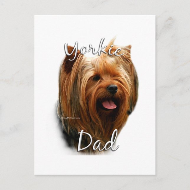Postal Yorkshire Terrier Dad 2 (Anverso)