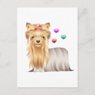 Postal Yorkshire Terrier Love