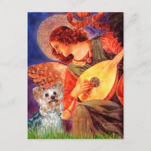 Postal Yorkshire Terrier (T) - Ángel de la Mandolina